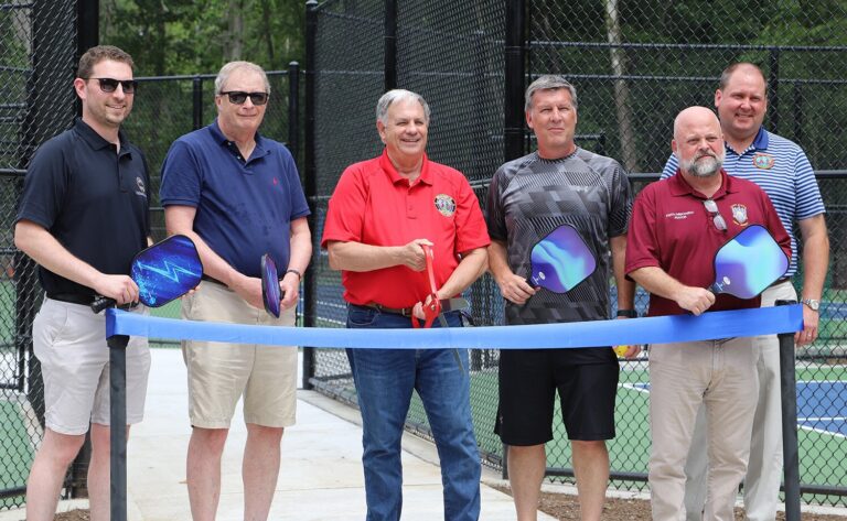 COUNTY OPENS NEWLY RENOVATED SPORTS COURTS IN WOOD DALE COUNTY PARK