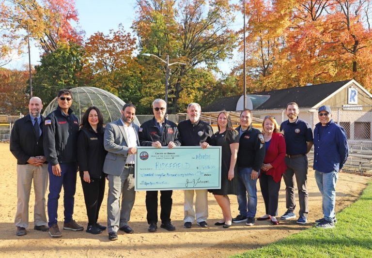 TEDESCO, COMMISSIONERS PRESENT $125K IN OPEN SPACE FUNDING TO BOROUGH OF RIDGEFIELD