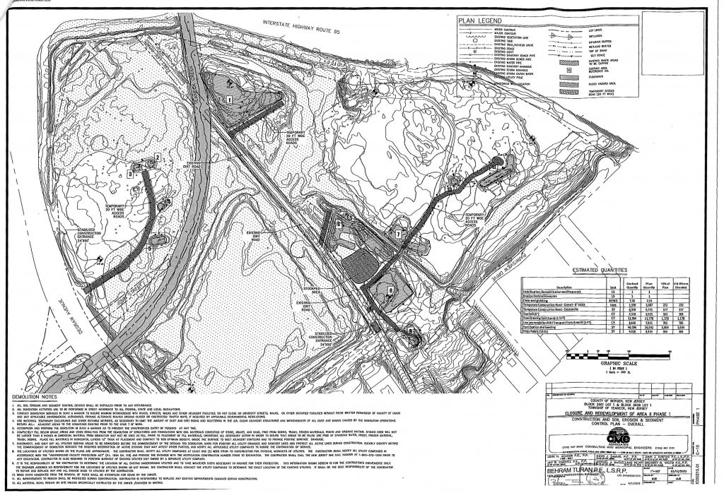 Overpeck Area II Overhead Design Map