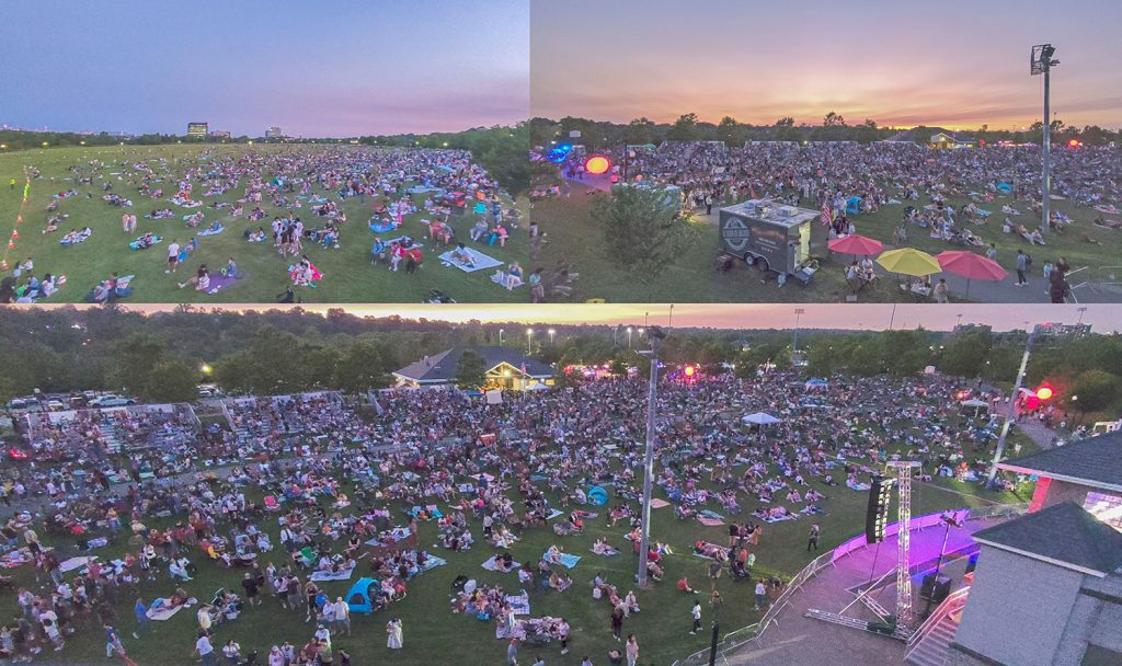 Bergen County Star-Spangled Spectacular Lawn Crowd
