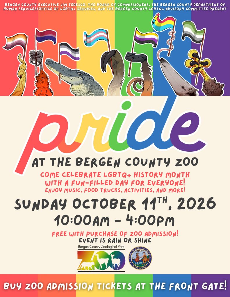 Bergen County Pride at the Zoo 2026