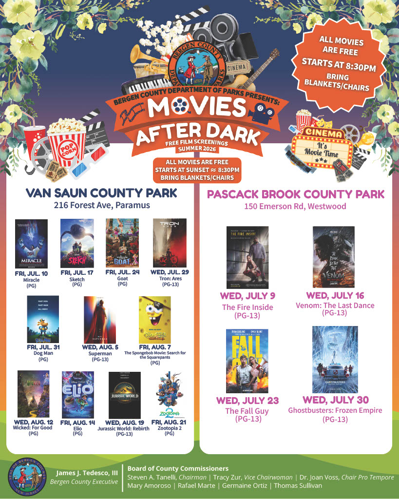 Movies after dark flyer graphic