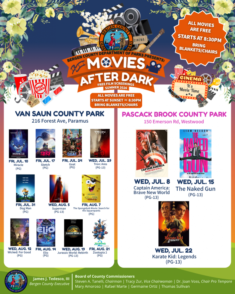 Movies in the park 2026