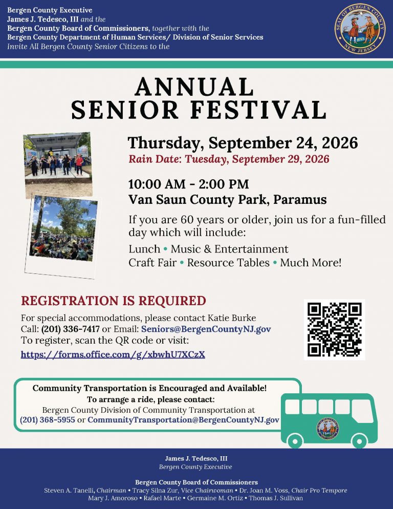 2026 Senior Festival Flyer