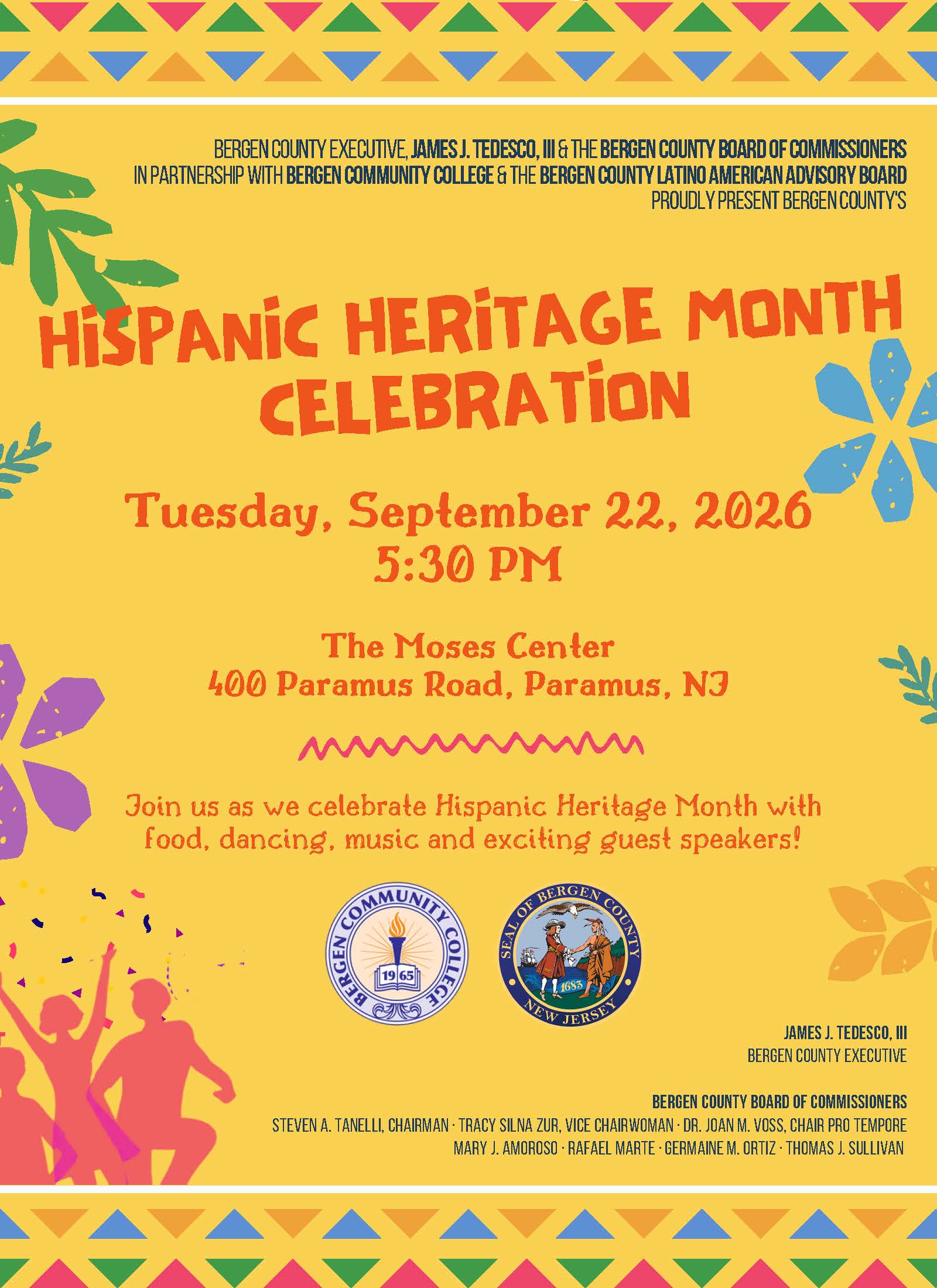 Bergen County Hispanic Heritage Month